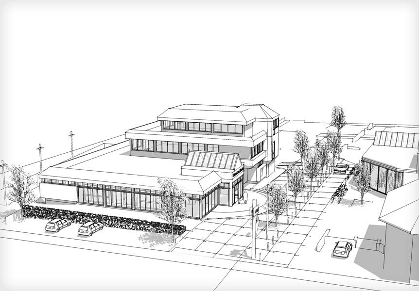 Umbau der Volksbank Bonn-Rhein-Sieg e.G. Filiale Oberpleis