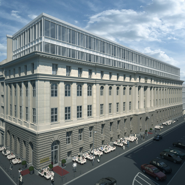 Revitalisierung und Aufstockung des Humboldt Carré in Berlin Mitte