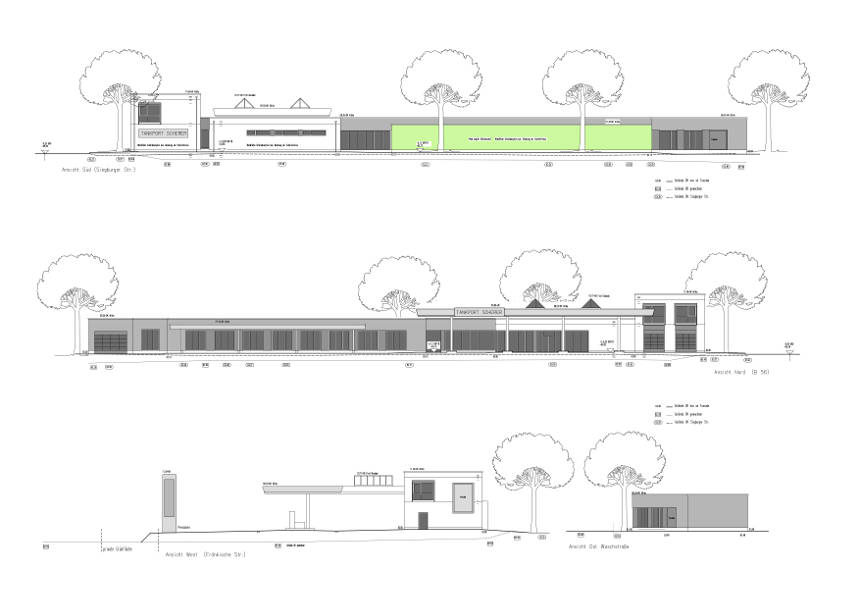 Neubau einer Tankstelle mit Waschstraße