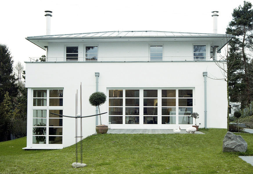 Neubau eines Einfamilienhauses in Sankt Augustin. Haus des Jahres 2004 in SCHÖNER WOHNEN.